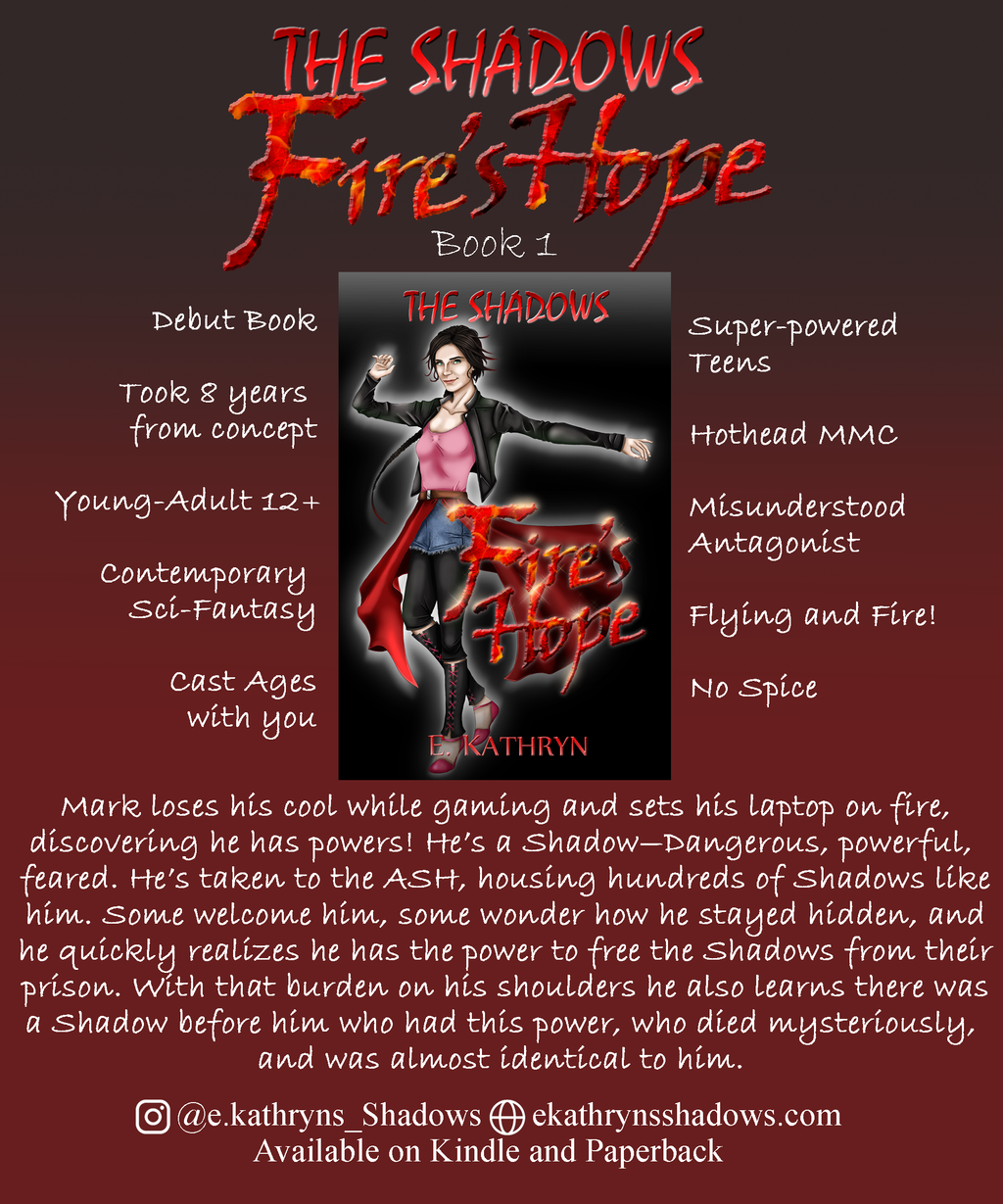 1 The Shadows: Fire's Hope Paperback